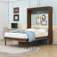 Lit escamotable en bois avec bureau-865107394