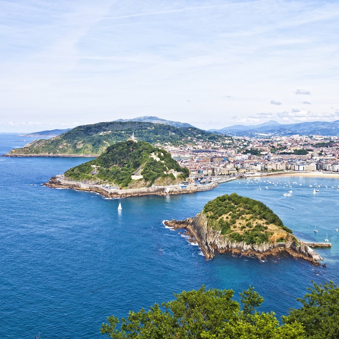 San sebastian view - Leinwandbild