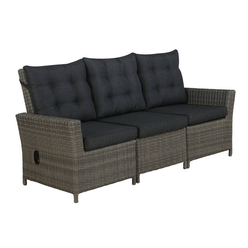 190.5cm Wide Patio Sofa with Cushions