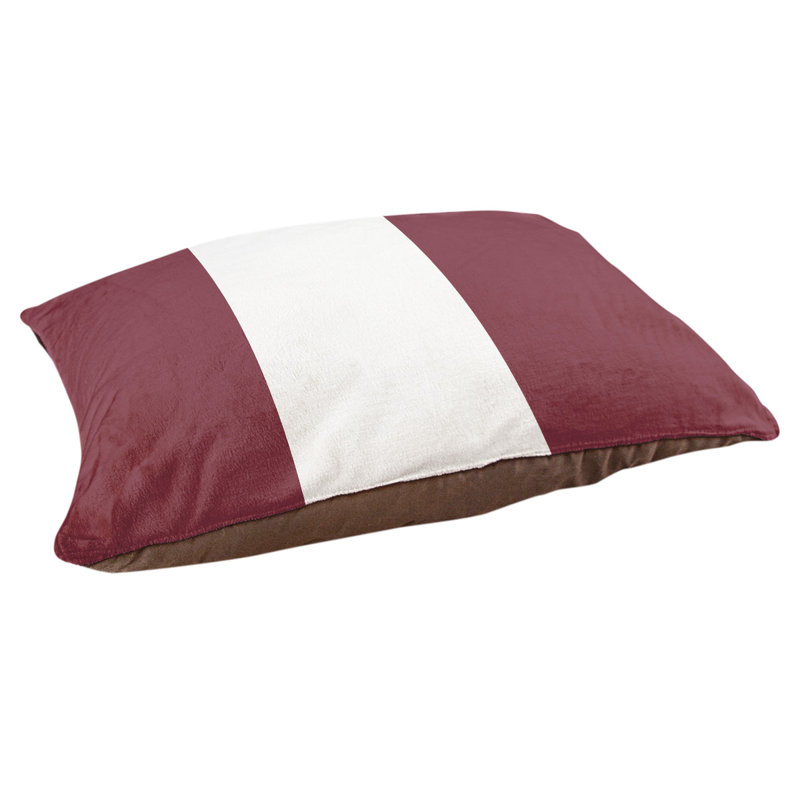 Coussin intérieur New England, Moyen (H 6,5 po x l 40 po x P 30 po), Grenat