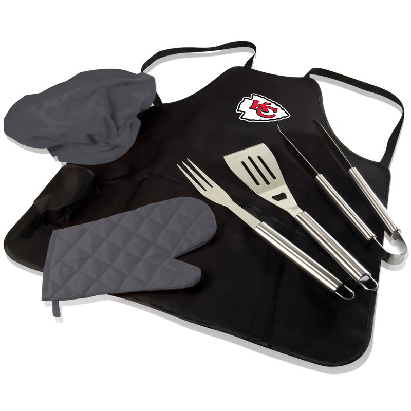 Solid Color Canvas Apron Sets, Kansas City Chiefs