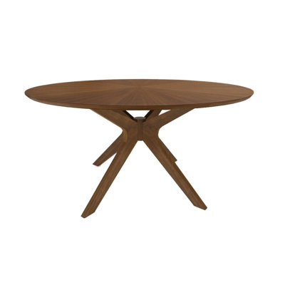 Nestor Round Solid Wood Dining Table