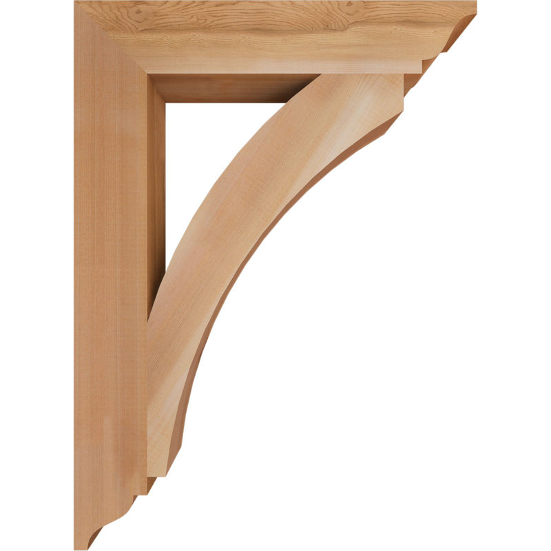 Support traditionnel Thorton, H 30 po x l 3,5 po x P 22 po, Cèdre rouge