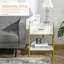 Bogia 45cm W Steel Bedside Table-257591483