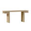 Console en placage de bois véritable, table de canapé minimaliste derrière le canapé pour l'entrée, le couloir, le salon, le bureau personnel-1304521089