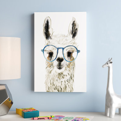 Hip Llama II by Victoria Borges - Painting