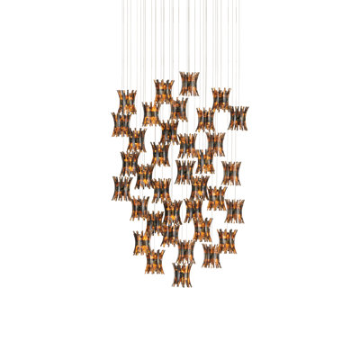 Alsop 36 - Light Silver Cluster Pendant