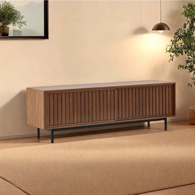 Meuble télé de style américain avec rangement rétro