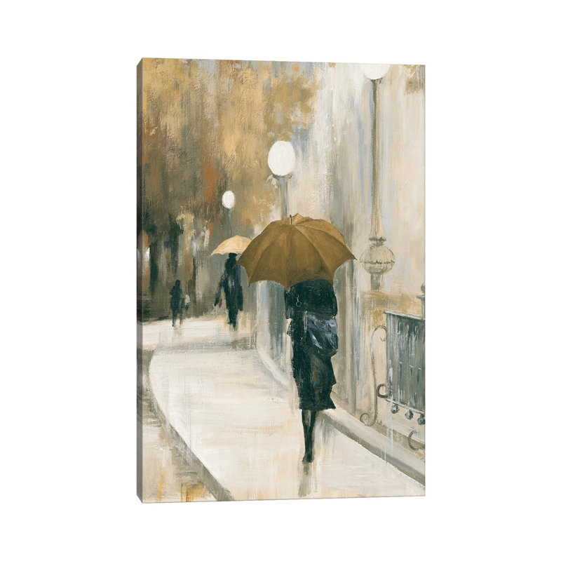 Morning Avenue II by PI Studio - Wrapped Canvas Painting, 30.48 cm H x 45.72 cm W