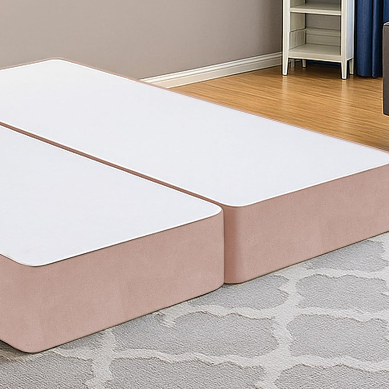 Grand sommier tapissier 30 po x 80 po, en velours, entièrement assemblé et robuste
