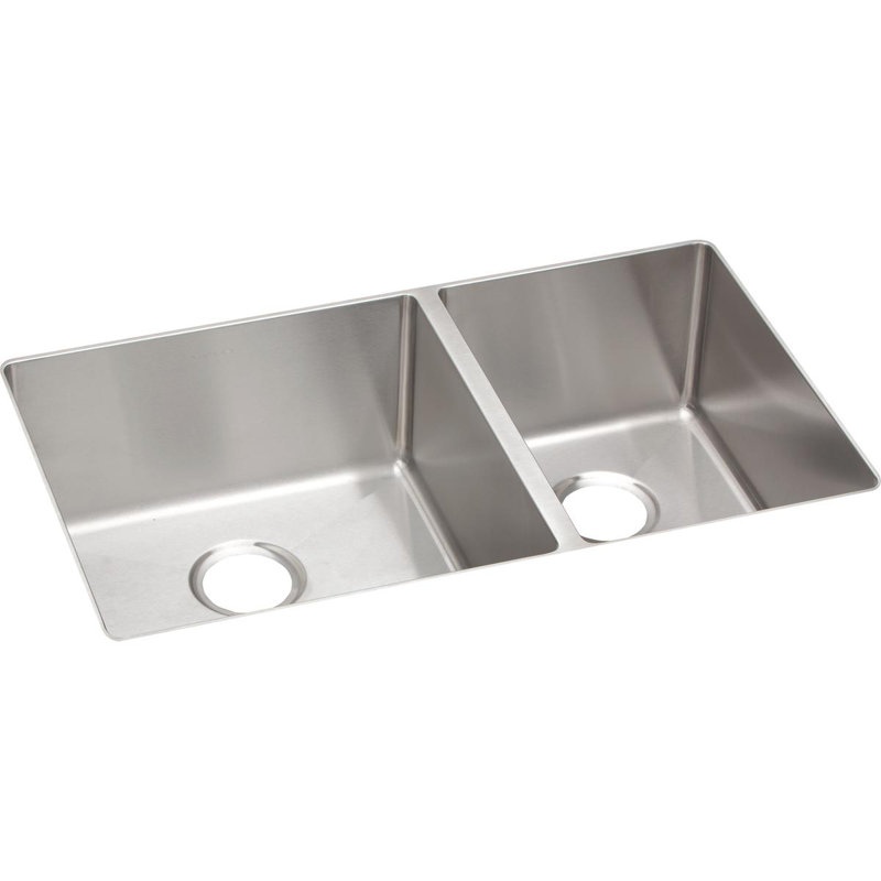 Évier de cuisine à double cuve encastrable L 31,5 po x l 18,5 po Crosstown