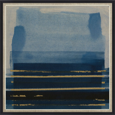 Indigo Contour 4 Print by Thom Filicia