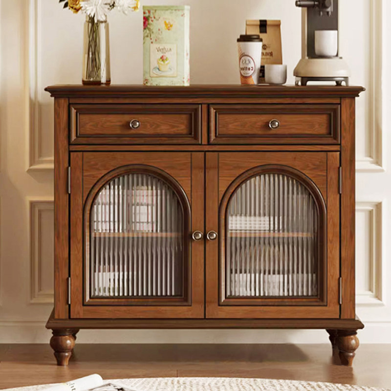 Armoire d'appoint American-Style Retro, Tanné