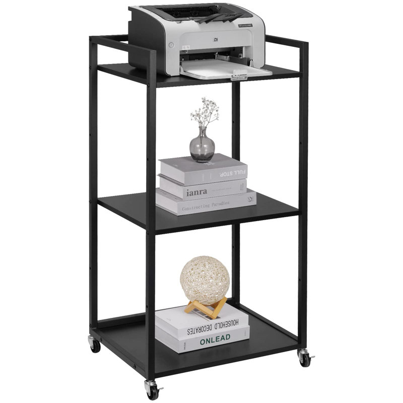 40.2'' H x 20.5'' W Printer Stand with Wheels