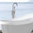 Freestanding Bathtub Faucet With Hand Shower And Convenient Use Modern For Tub