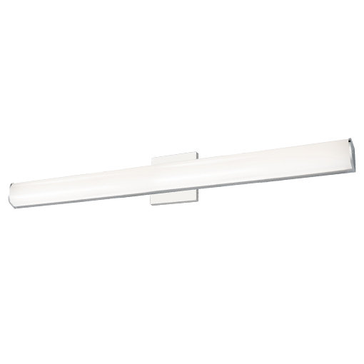 Longitude 1 - Light LED Bath Bar, Chrome