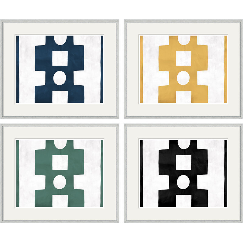 Abstract Variations I-IV Print by Paule Marrot