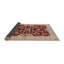 Tapis beige / rouge Moa-1352382691