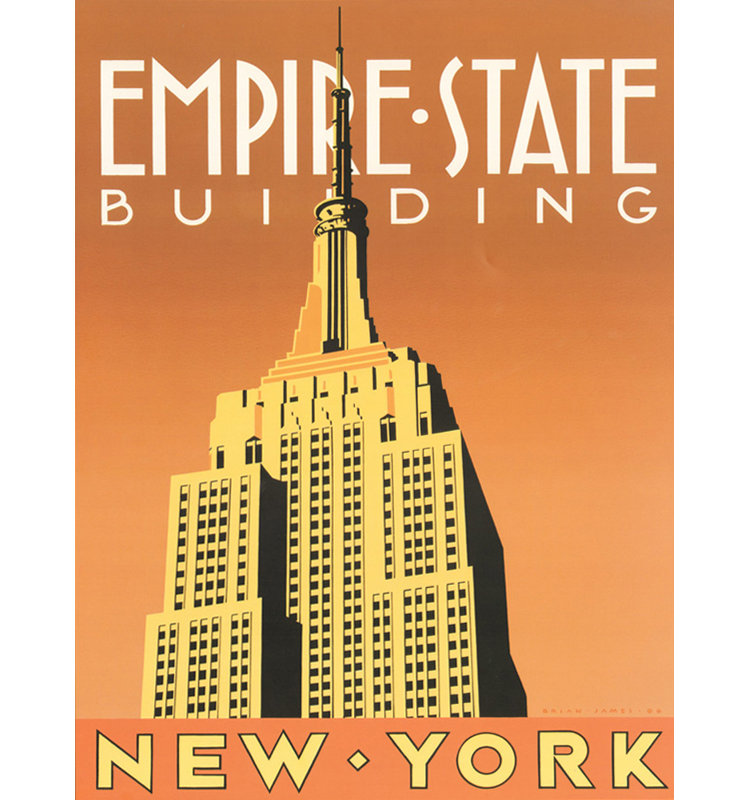 Empire State Building MCG-J403, 18'' H x 13'' W