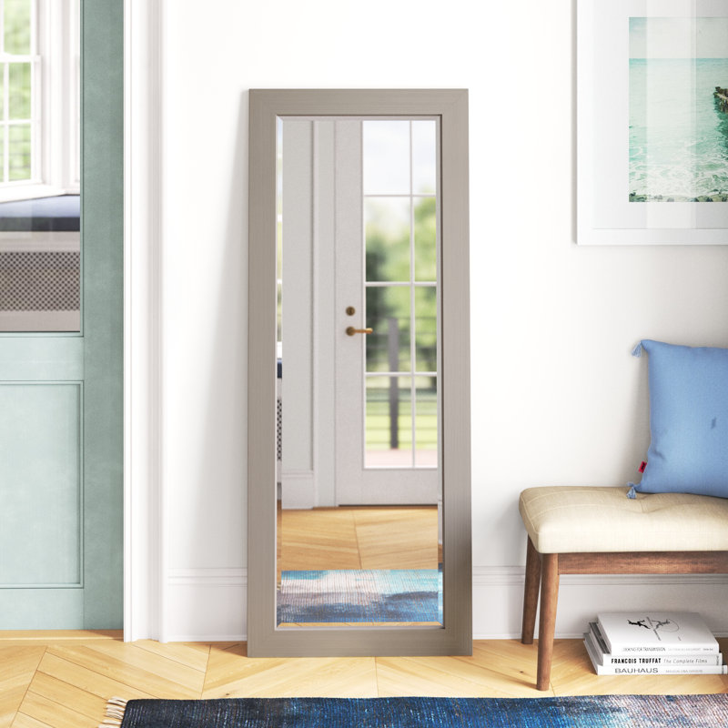 Henslee Mirror, Silver, 25" H x 21" W