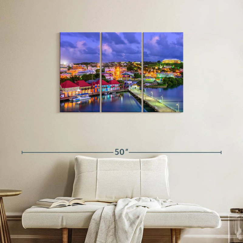 Nicci St. John's Skyline, 24" H x 38" W