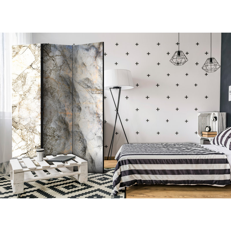 135cm W x 172cm H 3 - Panel One Sided Room Divider Folding Room Divider