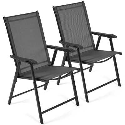 Foldable Outdoor Patio Dining Armchair
