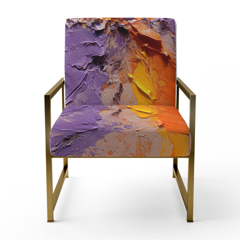 Fauteuil Evolving, Doré