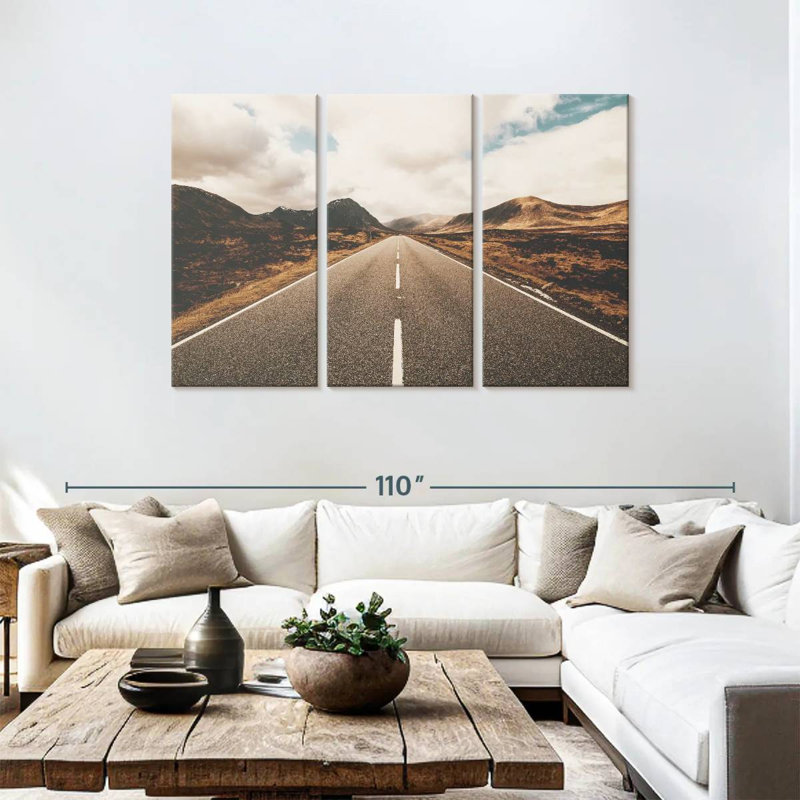 Mehar Glencoe Open Road, 48" H x 74" W