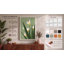 White Flowers Rising Botanical - Wrapped Canvas-1275150117-1275150136