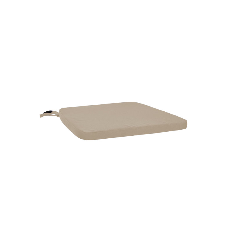 Seat Cushion for BFM Maui Chairs, Armchairs & Barstools, Tan, 15.5" W x 15.5" D
