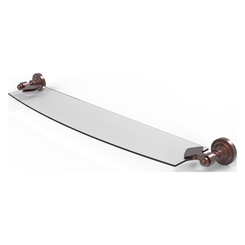 Tablette de support Marchmont, H 2,25 po x l 28 po x P 6,1 po, Cuivre antique