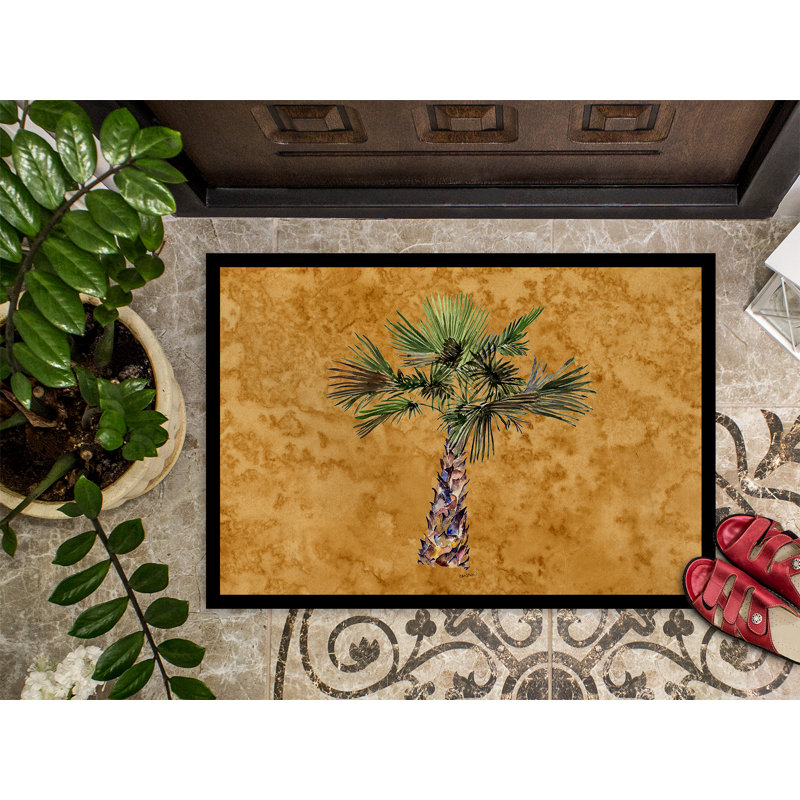 Westdale Floral Outdoor Doormat, 2' x 3'