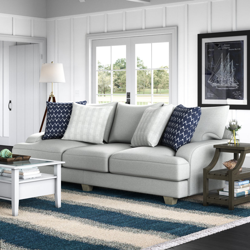 Drisko 102" Recessed Arm Sofa with Reversible Cushions