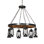 Miner's 6 - Light Chandelier