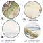 Graceton - Art floral rond en métal-757696734
