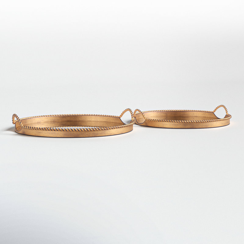 Faina Metal Tray - Set of 2
