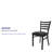 Kendall Commercial Grade Modern Ladder Back Metal Restaurant Chair by Flash Furniture-68072808-94568938