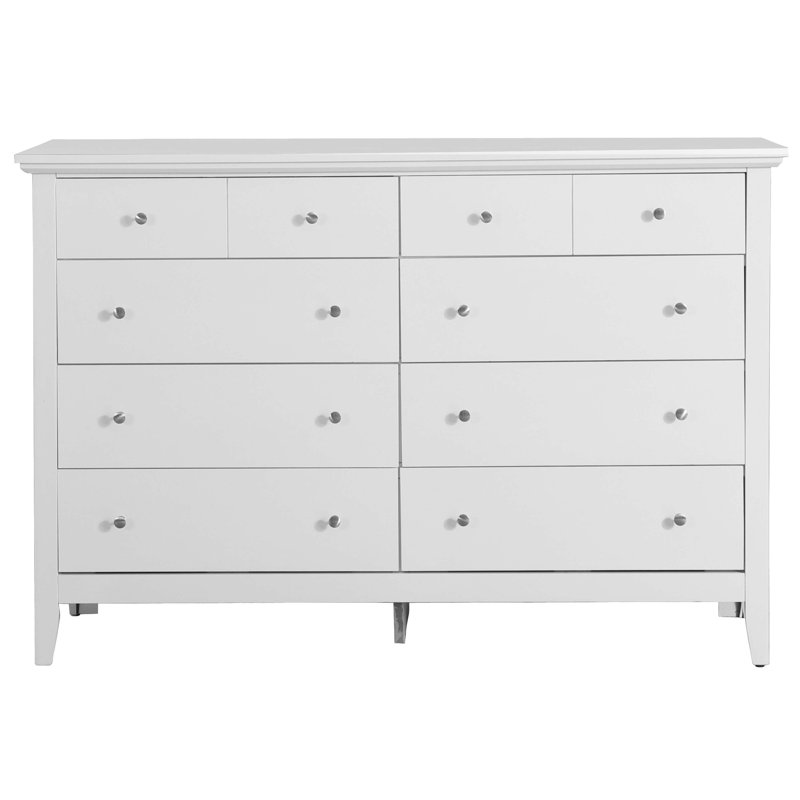 Commode Glond Furniture Hammond G5490-D, blanc