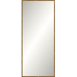 Antique Gold Wave Signature Mirror