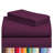 Luxclub 4 PC Butter Queen Silky Soft Cooling Extra Deep Pocket Performance Sheet Set-134223516-124811062