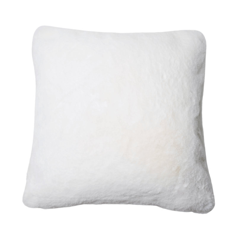 Eaker Square Cushion, Cream