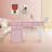 Arbadella Vanity Makeup Desk, Rectangle Accent Manicure Table with Cabinet-1888140675