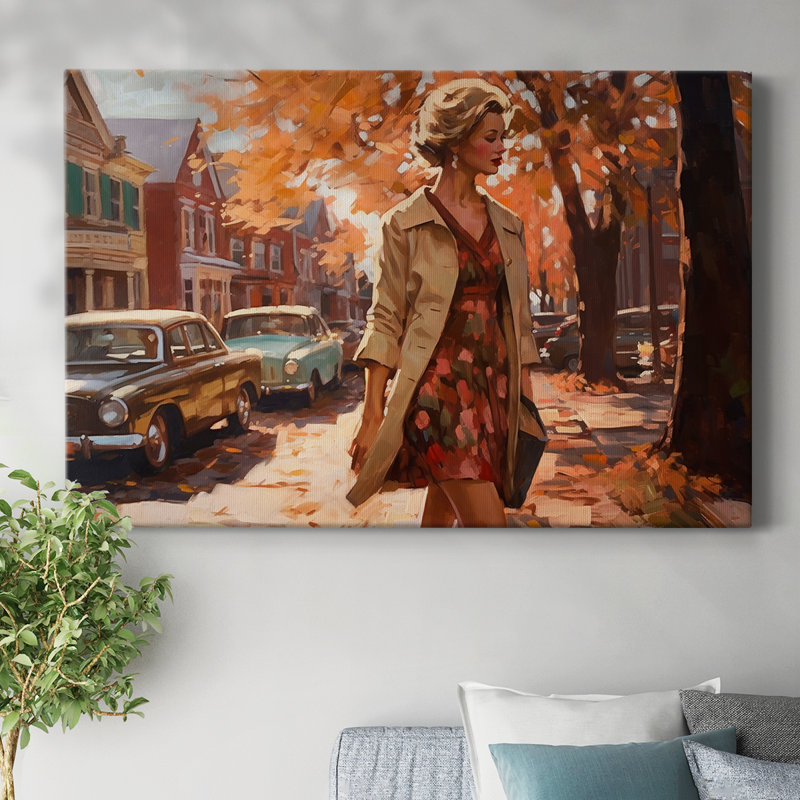 WOMEN DI  -Premium Gallery Wrapped Canvas -Ready to Hang, H 40 po x l 60 po