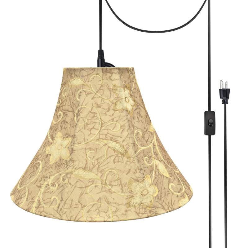 Luminaire suspendu 1 lumière à cône simple Gia