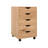 5 Drawer Chest File Cabinet, Wooden Storage Filing Cabinet with Wheels, Office File Cabinet, Office Alex Drawers for File storage-31709649