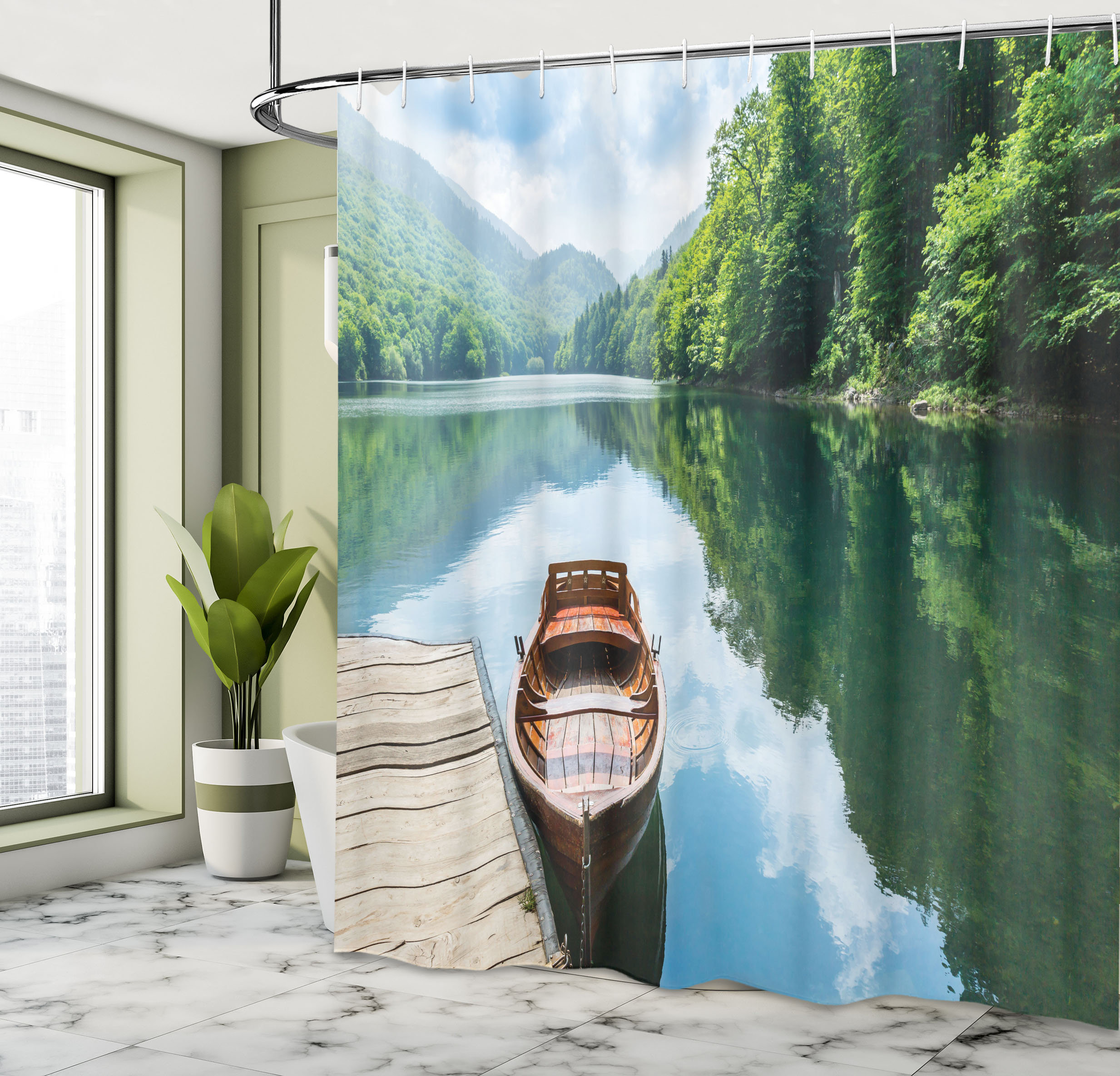 Lake Shower Curtain