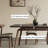 Light luxury rectangular rock plate table set-111119685