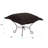 Scroll Puff Ottoman Angora Ebony-1404513953