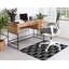Tapis intérieur / extérieur rectangulaire en polyester tissé à la machine-1168209464